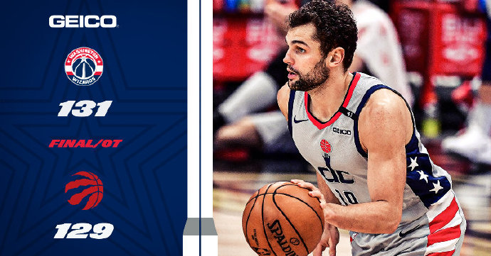 360直播吧讯 5月7日讯 NBA常规赛奇才对阵猛龙