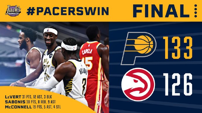 360直播吧讯 5月7日讯 NBA常规赛，老鹰客场挑战步行者