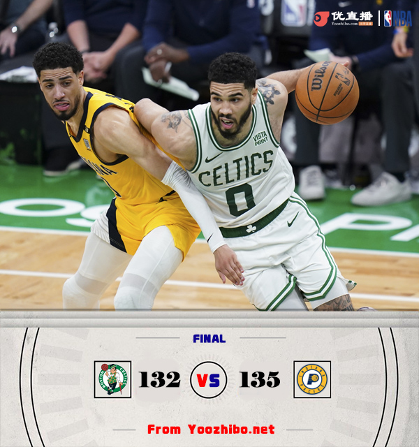 步行者135-132胜绿军 拒绝24分逆转!西卡绝杀三分 马瑟林30+11