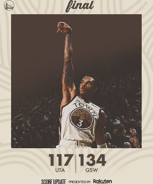 11月25日 NBA常规赛 爵士vs勇士 全场录像及集锦